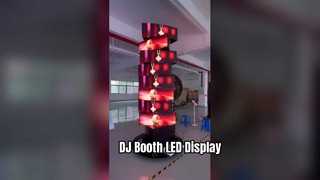 Kolom persegi berputar # Dinding LED kinetik # Tampilan LED Mekanis # Layar LED Seni LED AVOE