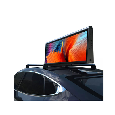Customized LED Taxi Roof Displays 960*320mm P2.5/P3/P4/P5 5500nits brightness
