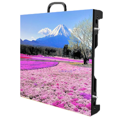 P3.91 Outdoor Rental LED Display 3840Hz Die Casting Cabinet 5500nits