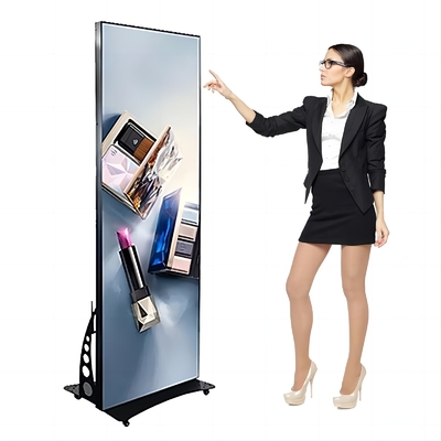 P2 P2.5 P3 Led Poster Display Untuk Toko Bandara Hotel Dan Mal Perbelanjaan