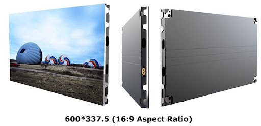 600*337.5mm Indoor LED Panel HD 4K COB P0.9/P1.25 LED Video wall untuk gereja