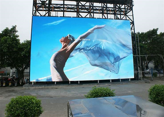 P3.91 Outdoor Rental LED Display 3840Hz Die Casting Cabinet 5500nits
